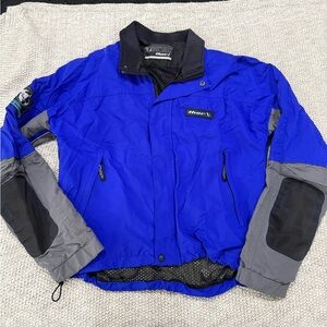 Thor Blue and Gray Performance Jacket for Men